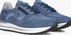 blauwe gabor lage sneakers 529