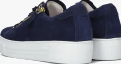 blauwe gabor lage sneakers 465