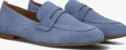 blauwe gabor loafers 213