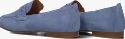 blauwe gabor loafers 213