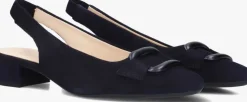 blauwe gabor slingbacks 521
