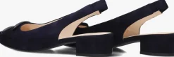 blauwe gabor slingbacks 521
