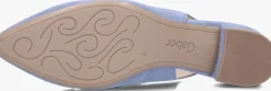blauwe gabor slingbacks 521