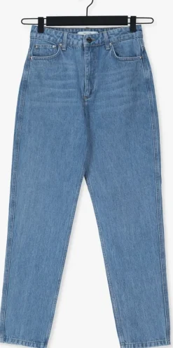 blauwe gestuz mom jeans denagz mom jeans