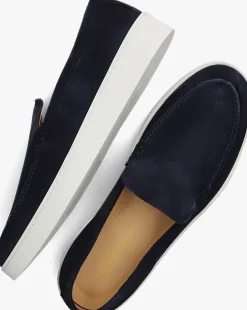 blauwe goosecraft loafers bean