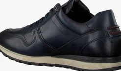 blauwe greve lage sneakers fury 7243