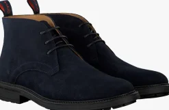 blauwe greve veterschoenen barbour 5565