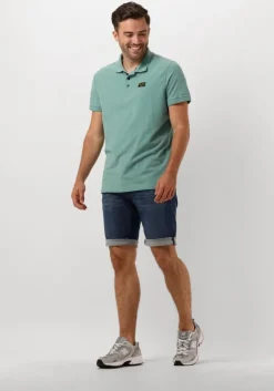 blauwe g-star raw shorts 3301 slim short