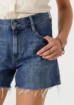 blauwe g-star raw shorts judee short raw edge wmn