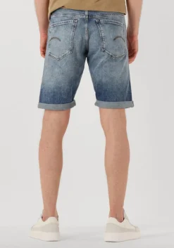 blauwe g-star raw shorts mosa short