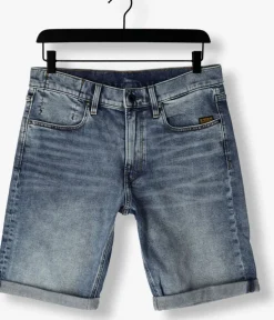 blauwe g-star raw shorts mosa short