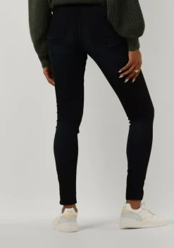 blauwe g-star raw skinny jeans 3301 skinny wmn