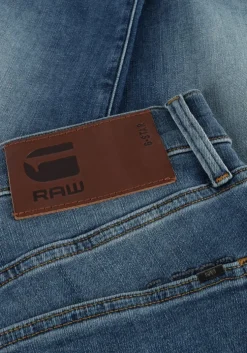 blauwe g-star raw slim fit jeans 3301 slim