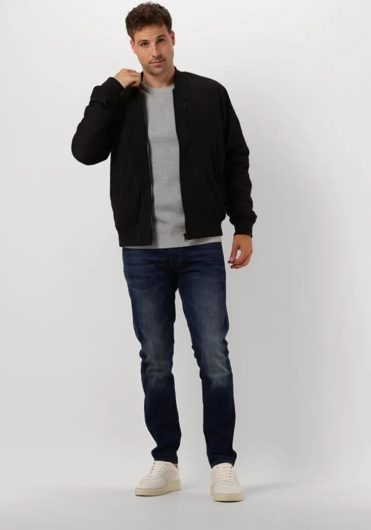 blauwe g-star raw slim fit jeans 3301 slim