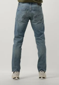 blauwe g-star raw straight leg jeans mosa straight