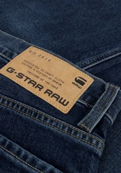blauwe g-star raw straight leg jeans mosa straight
