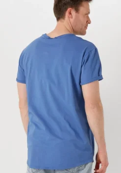 blauwe g-star raw t-shirt lash r t ss
