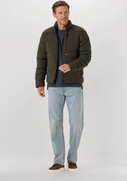 blauwe g-star raw t-shirt nifous r t