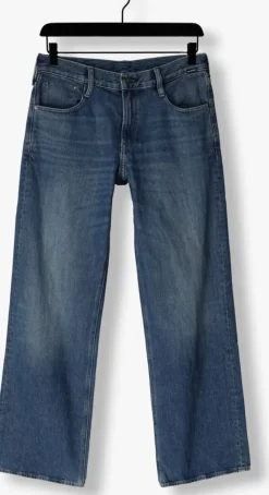 blauwe g-star raw wide jeans judee loose wmn