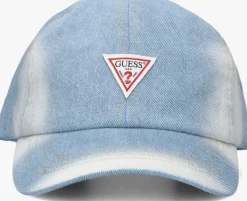 blauwe guess pet baseball cap