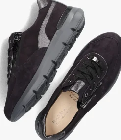 blauwe hassia lage sneakers 1313