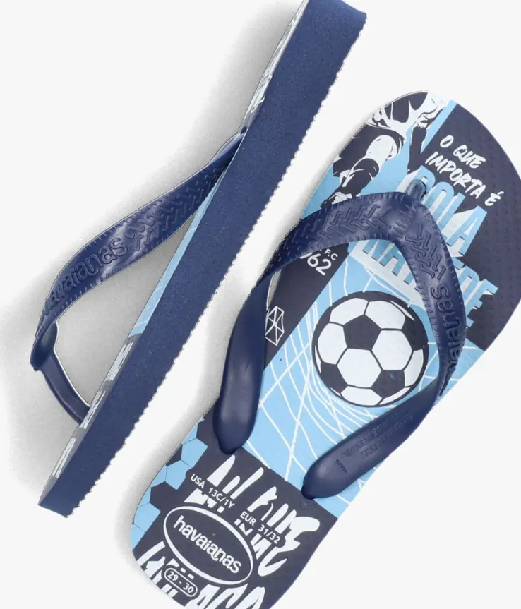 blauwe havaianas teenslippers kids atlhetic