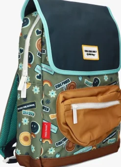 blauwe hello hossy rugtas smiley