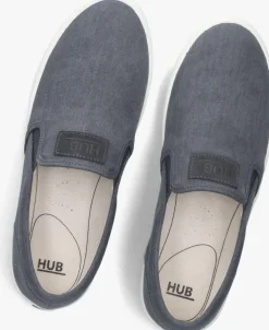 blauwe hub loafers orlando