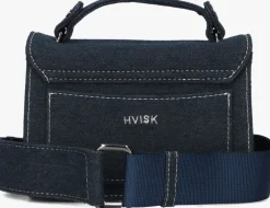 blauwe hvisk schoudertas renei denim
