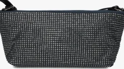 blauwe hvisk schoudertas gil denim embellished