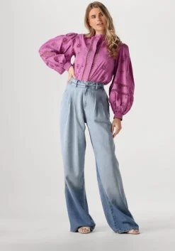 blauwe ibana wide jeans pristina