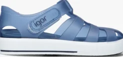 blauwe igor sandalen star