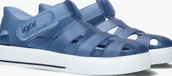 blauwe igor sandalen star