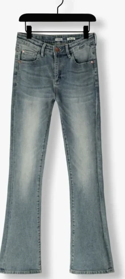 blauwe indian blue jeans flared jeans 2102 flared fit medium denim