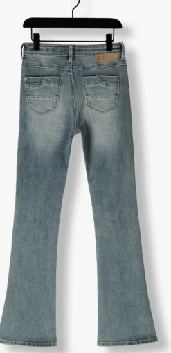blauwe indian blue jeans flared jeans 2102 flared fit medium denim