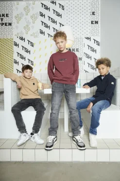 blauwe indian blue jeans tapered jeans jay tapered fit