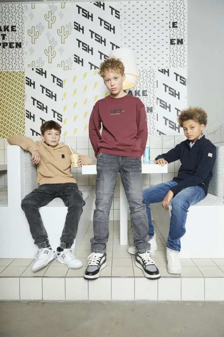 blauwe indian blue jeans tapered jeans jay tapered fit