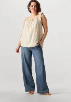 blauwe inwear straight leg jeans sophinaiw pullon pants