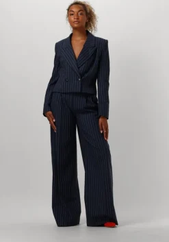 blauwe janice blazer stan