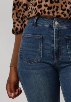 blauwe janice straight leg jeans jagger