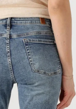 blauwe janice straight leg jeans cooper