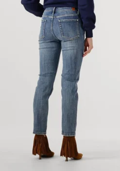 blauwe janice straight leg jeans cooper