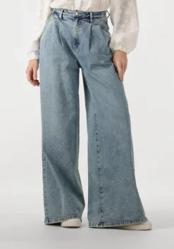 blauwe janice wide jeans dollar