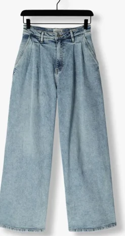 blauwe janice wide jeans dollar