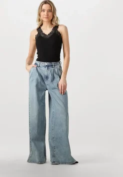 blauwe janice wide jeans dollar