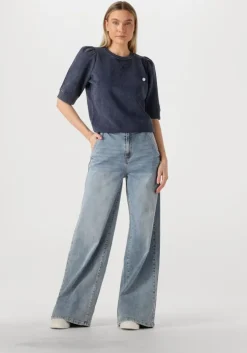 blauwe janice wide jeans dexter