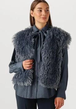 blauwe jansen amsterdam gilet dali gilet ff 276 fake fur