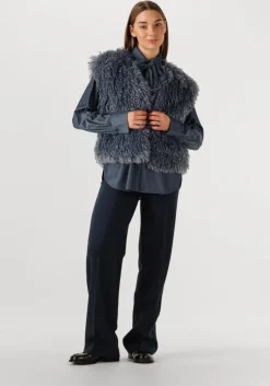 blauwe jansen amsterdam gilet dali gilet ff 276 fake fur