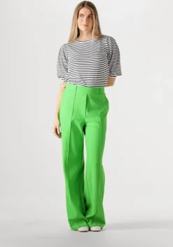 blauwe jansen amsterdam top kim top k 136 stripe short puffed sleeve