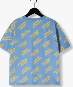 blauwe jelly mallow t-shirt jm long t-shirt